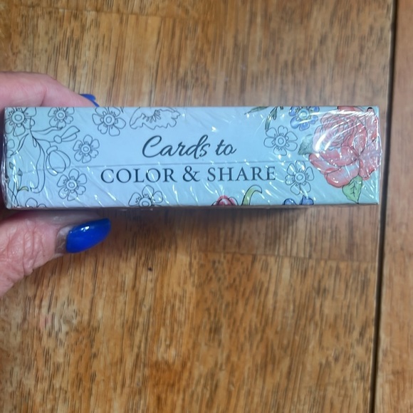 NWT in box Colorful Blessings: Cards to Color and Share - Picture 3 of 7